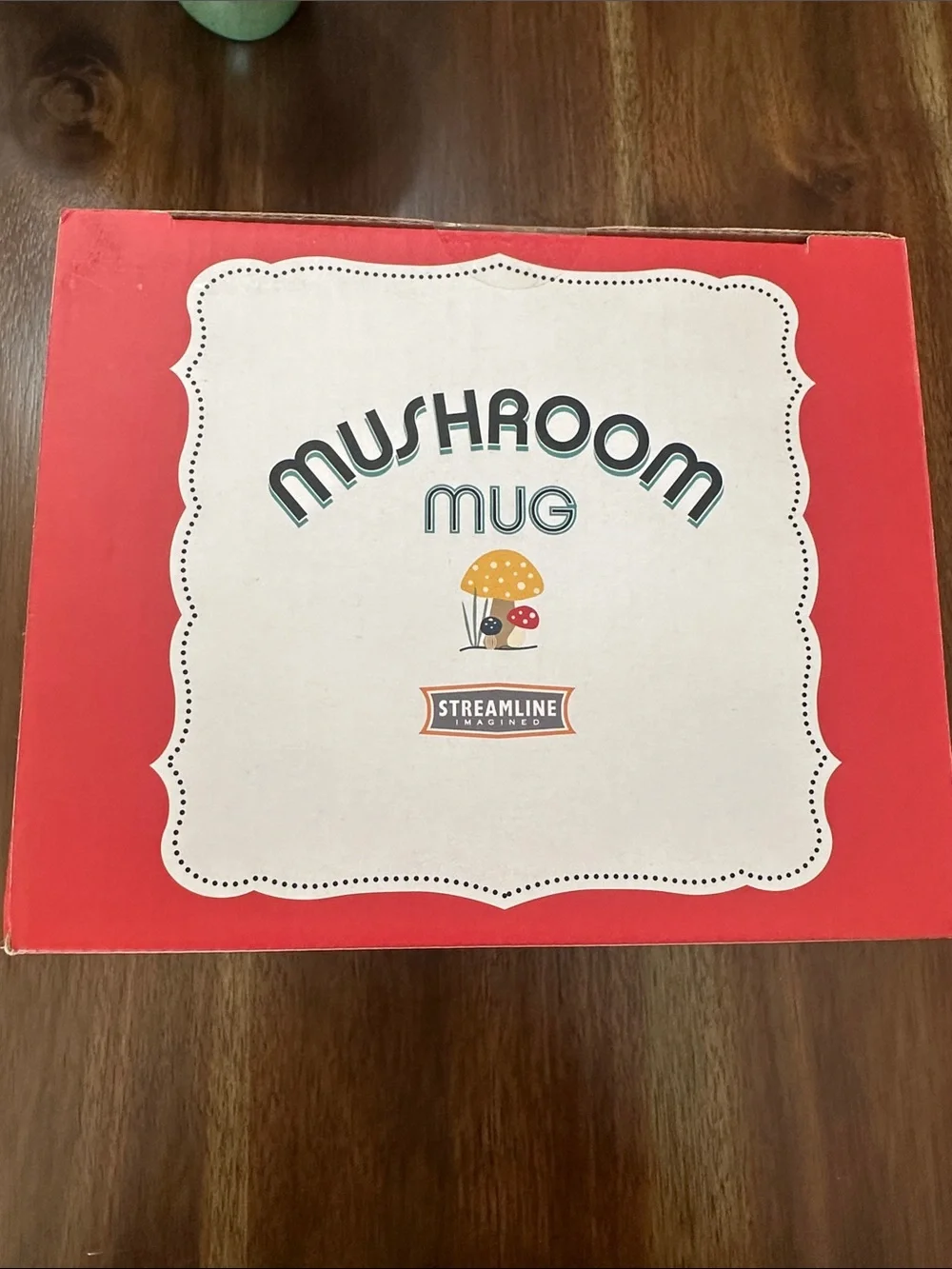 Mushroom Coffee Mug (New in Box)